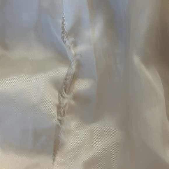 Free people Wool cropped Coat Cream white One Button Small EUC - Picture 7 of 7